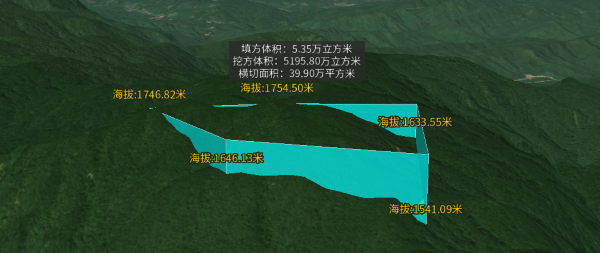 填挖方计算分析